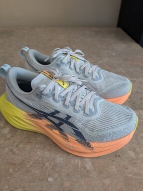Asics Súperblast 2 Paris Cool Gray Cushioned Shoes #1013A150-750 Men Size 7.5